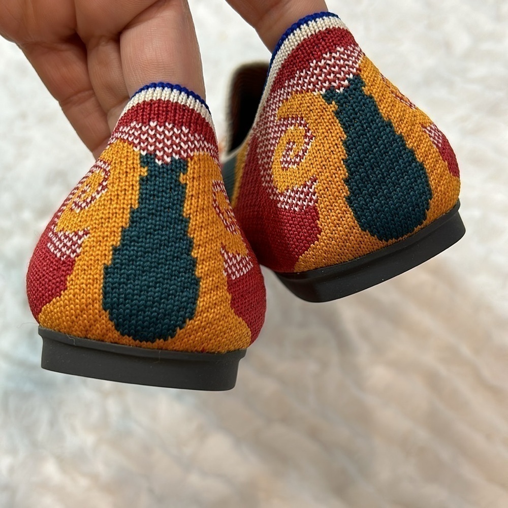 Rothy's Women's Moroccan Amber Loafer (Retired Colorway) size 7 orange flats - Picture 7 of 9